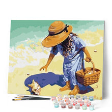 Load image into Gallery viewer, paint by numbers | Summer at the Beach | beginners easy landscapes romance | FiguredArt