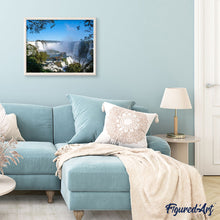 Load image into Gallery viewer, paint by numbers | Big Waterfall | intermediate landscapes new arrivals | FiguredArt