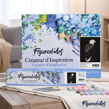 Load image into Gallery viewer, paint by numbers | Big Eagle White and Black | animals birds eagles intermediate new arrivals | FiguredArt