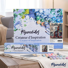 Load image into Gallery viewer, paint by numbers | Vintage Bistro | advanced cities | FiguredArt