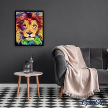 Load image into Gallery viewer, paint by numbers | Colorful Lion | advanced animals lions new arrivals | FiguredArt