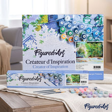 Load image into Gallery viewer, paint by numbers | View from the Tropical Forest | forest intermediate landscapes new arrivals | FiguredArt