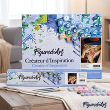 Load image into Gallery viewer, paint by numbers | Woman with Cards | easy new arrivals portrait | FiguredArt