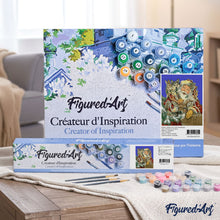 Load image into Gallery viewer, paint by numbers | Santa Claus with some Animals | animals christmas intermediate new arrivals | FiguredArt