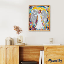 Load image into Gallery viewer, paint by numbers | Angel | intermediate new arrivals religion | FiguredArt