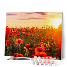 Load image into Gallery viewer, paint by numbers | Flowers in Red | advanced flowers new arrivals | FiguredArt