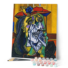 Load image into Gallery viewer, paint by numbers | Crying Woman | advanced famous paintings new arrivals picasso | FiguredArt