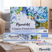 Load image into Gallery viewer, paint by numbers | Mountain River | advanced landscapes mountains new arrivals | FiguredArt