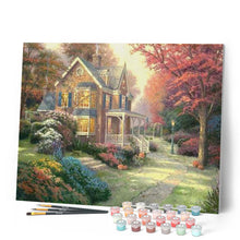 Load image into Gallery viewer, paint by numbers | Romantic cottage | advanced landscapes | FiguredArt