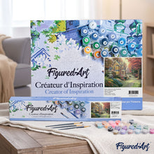 Load image into Gallery viewer, paint by numbers | Romantic cottage | advanced landscapes | FiguredArt