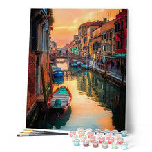 Load image into Gallery viewer, paint by numbers | The Canal | advanced cities | FiguredArt