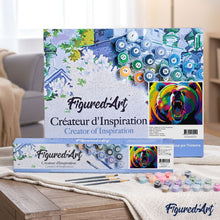 Load image into Gallery viewer, paint by numbers | Grizzly Bear Pop Art | animals bears easy new arrivals Pop Art | FiguredArt