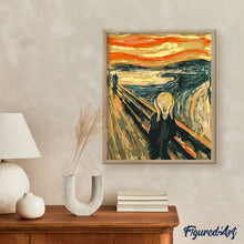 Load image into Gallery viewer, paint by numbers | Scream | advanced famous paintings | FiguredArt
