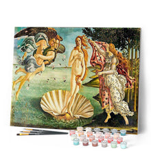Load image into Gallery viewer, paint by numbers | botticelli the birth of venus | new arrivals religion advanced | FiguredArt