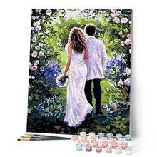 Load image into Gallery viewer, paint by numbers | Honeymooners | intermediate romance | FiguredArt