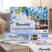 Load image into Gallery viewer, paint by numbers | young woman reading | new arrivals romance easy | FiguredArt