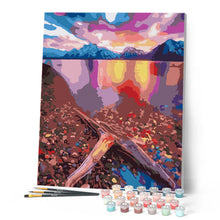 Load image into Gallery viewer, paint by numbers | colorful landscape | new arrivals landscapes advanced | FiguredArt