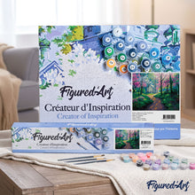Load image into Gallery viewer, paint by numbers | walkway in the forest | new arrivals landscapes advanced | FiguredArt