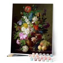 Load image into Gallery viewer, paint by numbers | jan frans van dael vase of flowers | new arrivals flowers advanced | FiguredArt