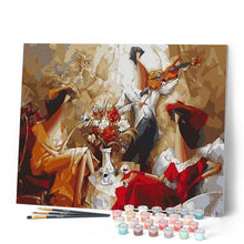 Load image into Gallery viewer, paint by numbers | Private concert | intermediate music | FiguredArt