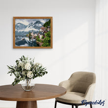 Load image into Gallery viewer, paint by numbers | Village and Mountain Lake | advanced landscapes | FiguredArt