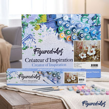 Load image into Gallery viewer, paint by numbers | Hibiscus Flowers | easy flowers | FiguredArt