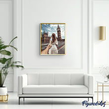 Load image into Gallery viewer, paint by numbers | Romantic Stroll London | cities intermediate | FiguredArt