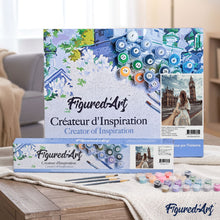 Load image into Gallery viewer, paint by numbers | Romantic Stroll London | cities intermediate | FiguredArt