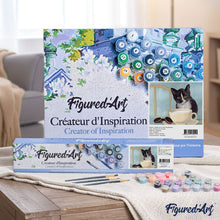 Load image into Gallery viewer, paint by numbers | Cat in the Kitchen | advanced animals cats | FiguredArt