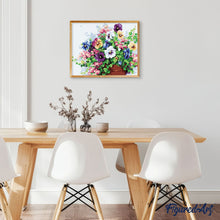 Load image into Gallery viewer, paint by numbers | Flowers with multiple colors | easy flowers | FiguredArt