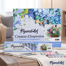 Load image into Gallery viewer, paint by numbers | Flowers with multiple colors | easy flowers | FiguredArt