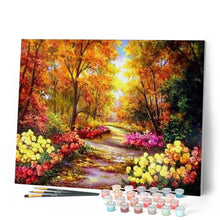 Load image into Gallery viewer, paint by numbers | Colorful Forest | advanced landscapes | FiguredArt