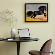Load image into Gallery viewer, paint by numbers | Black Stallion | animals easy horses | FiguredArt