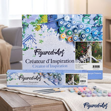 Load image into Gallery viewer, paint by numbers | Cats and Hummingbird | advanced animals birds cats | FiguredArt