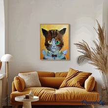 Load image into Gallery viewer, paint by numbers | Little Cat Angel | animals cats easy | FiguredArt