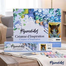 Load image into Gallery viewer, paint by numbers | Little Cat Angel | animals cats easy | FiguredArt