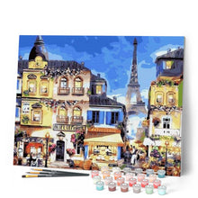 Load image into Gallery viewer, paint by numbers | Paris neighborhood | advanced cities | FiguredArt