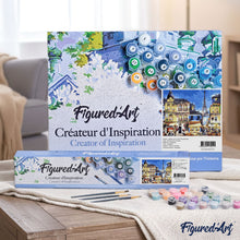 Load image into Gallery viewer, paint by numbers | Paris neighborhood | advanced cities | FiguredArt