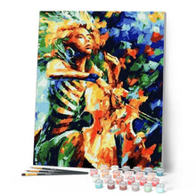 Load image into Gallery viewer, paint by numbers | Cellist | advanced music | FiguredArt