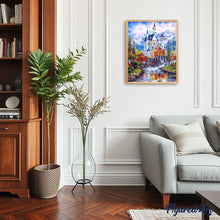 Load image into Gallery viewer, paint by numbers | Fairytale Castle | advanced landscapes | FiguredArt