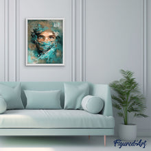 Load image into Gallery viewer, paint by numbers | beautiful eyes | new arrivals romance portrait intermediate | FiguredArt