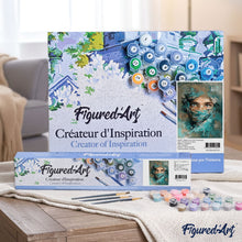 Load image into Gallery viewer, paint by numbers | beautiful eyes | new arrivals romance portrait intermediate | FiguredArt