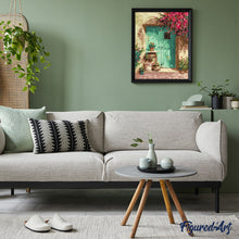 Load image into Gallery viewer, paint by numbers | green door | new arrivals landscapes intermediate | FiguredArt