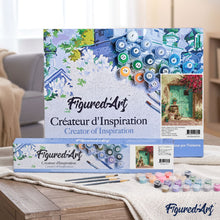 Load image into Gallery viewer, paint by numbers | green door | new arrivals landscapes intermediate | FiguredArt