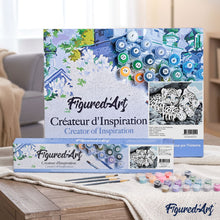 Load image into Gallery viewer, paint by numbers | White Leopards | animals easy leopards | FiguredArt