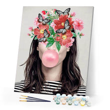 Load image into Gallery viewer, Flowers and Butterflies Chewing Gum