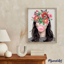 Load image into Gallery viewer, Flowers and Butterflies Chewing Gum