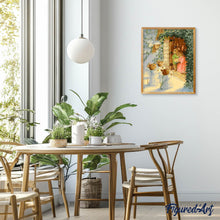 Load image into Gallery viewer, paint by numbers | Christmas Rabbits | animals christmas easy rabbits | FiguredArt