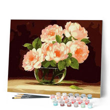 Load image into Gallery viewer, paint by numbers | Five Flowers in a Vase | easy flowers | FiguredArt