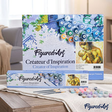 Load image into Gallery viewer, paint by numbers | Nude Mother and Child | intermediate nude romance | FiguredArt